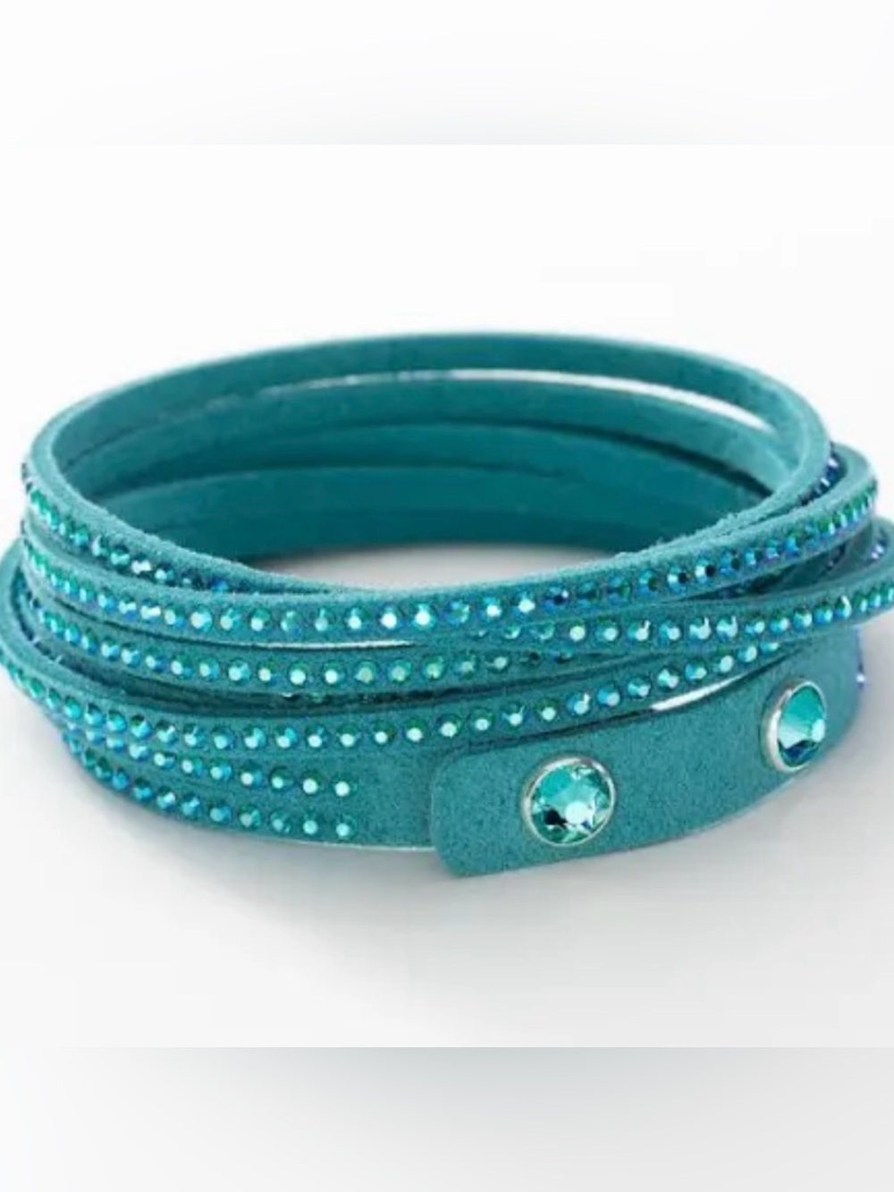 NWT Touchstone Crystal “Wrap-Star Bracelet, Laguna Blue, Retired